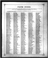 Farm Index 1, Butler County 1885